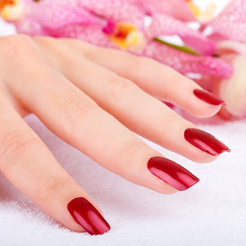 red("FRIENDLY NAILS SPA")
